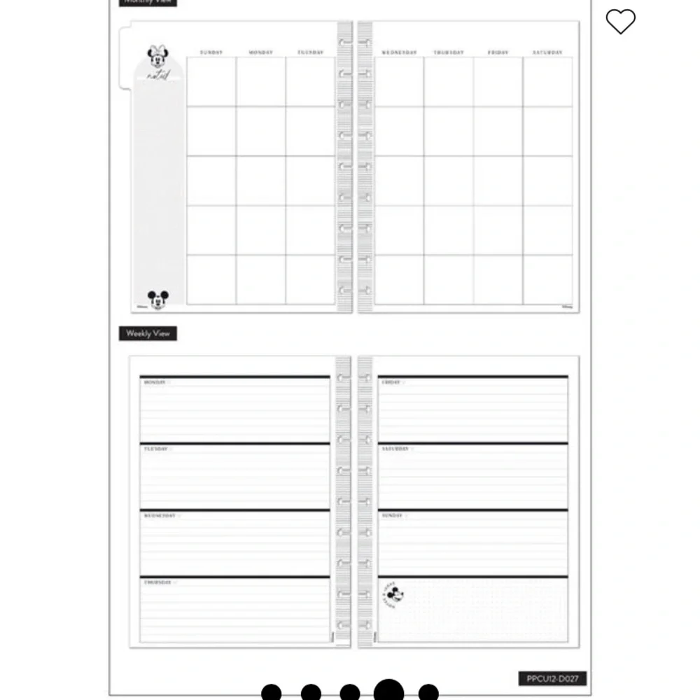 The Happy Planner Disney Modern Mickey Mouse & Minnie Mouse Find Happy Classic